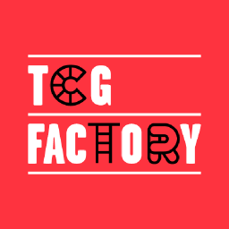 TCG Factory logo, TCG Factory contact details