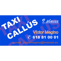 TAXI CALLÚS logo, TAXI CALLÚS contact details