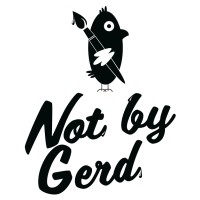 Not by Gerd | Grafisk design logo, Not by Gerd | Grafisk design contact details