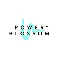 Power to Blossom logo, Power to Blossom contact details