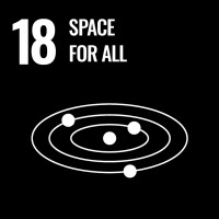 SDG 18: Space For All logo, SDG 18: Space For All contact details