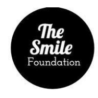 The Smile Foundation logo, The Smile Foundation contact details