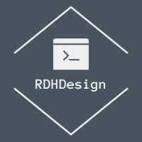 RDHDesign logo, RDHDesign contact details