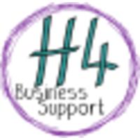 H4 Business Support logo, H4 Business Support contact details