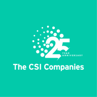 The CSI Companies logo, The CSI Companies contact details