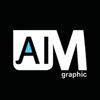 AIM graphic logo, AIM graphic contact details