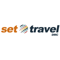 SET TRAVEL logo, SET TRAVEL contact details