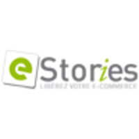 e-Stories logo, e-Stories contact details