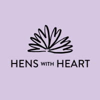 Hens with Heart logo, Hens with Heart contact details