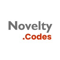 Novelty Codes logo, Novelty Codes contact details