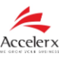 The Accelerx Group logo, The Accelerx Group contact details