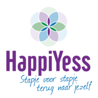 HappiYess logo, HappiYess contact details