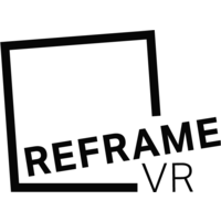 ReframeVR logo, ReframeVR contact details