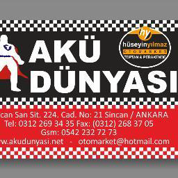 Akü Dünyası logo, Akü Dünyası contact details