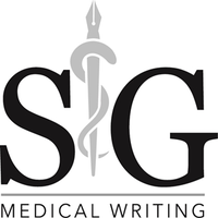 SG Medical Writing logo, SG Medical Writing contact details