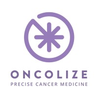 OncoLize logo, OncoLize contact details