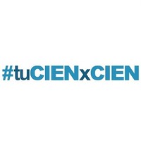 #tuCIENxCIEN logo, #tuCIENxCIEN contact details