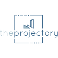 THE PROJECTORY logo, THE PROJECTORY contact details