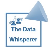 The Data Whisperer logo, The Data Whisperer contact details