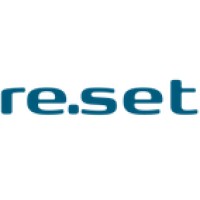 re.set logo, re.set contact details