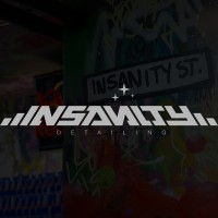 INSANITY Detailing logo, INSANITY Detailing contact details