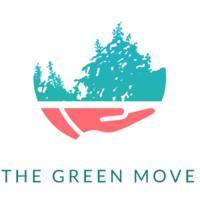 The Green Move logo, The Green Move contact details