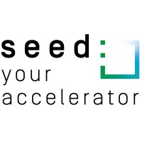 seed: your accelerator logo, seed: your accelerator contact details