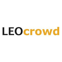 LEOcrowd logo, LEOcrowd contact details