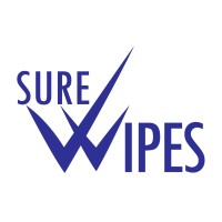 SureWipes logo, SureWipes contact details