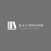 B.A.C English logo, B.A.C English contact details