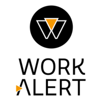 WorkAlert logo, WorkAlert contact details