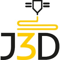 J3D Prints logo, J3D Prints contact details