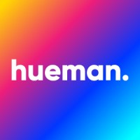 hueman. logo, hueman. contact details