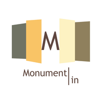 Monument in logo, Monument in contact details