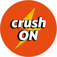 CrushON logo, CrushON contact details