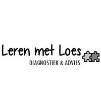 Leren met Loes logo, Leren met Loes contact details