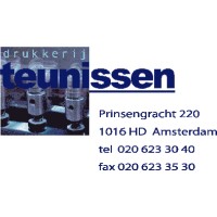 Drukkerij Teunissen logo, Drukkerij Teunissen contact details