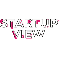 StartupView logo, StartupView contact details