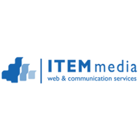 ITEM media logo, ITEM media contact details