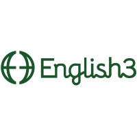 English3 logo, English3 contact details