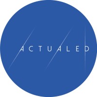 ACTUALED logo, ACTUALED contact details