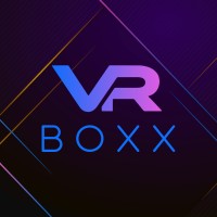 VR Boxx logo, VR Boxx contact details