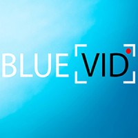 BlueVid logo, BlueVid contact details