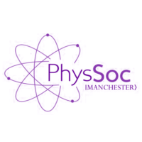 The University of Manchester Physics Society (PhysSoc) logo, The University of Manchester Physics Society (PhysSoc) contact details