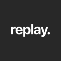 replay. - Brand & Digital logo, replay. - Brand & Digital contact details