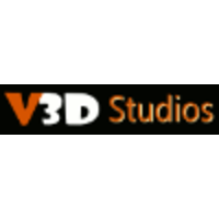 V3D Studios logo, V3D Studios contact details