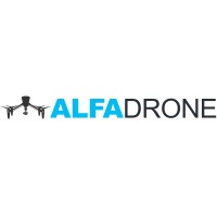 AlfaDrone logo, AlfaDrone contact details