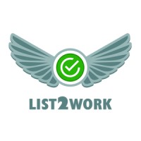 List2Work logo, List2Work contact details