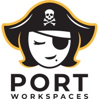 The Port Workspaces logo, The Port Workspaces contact details