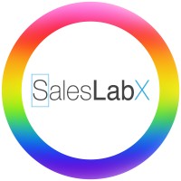 SalesLabX logo, SalesLabX contact details